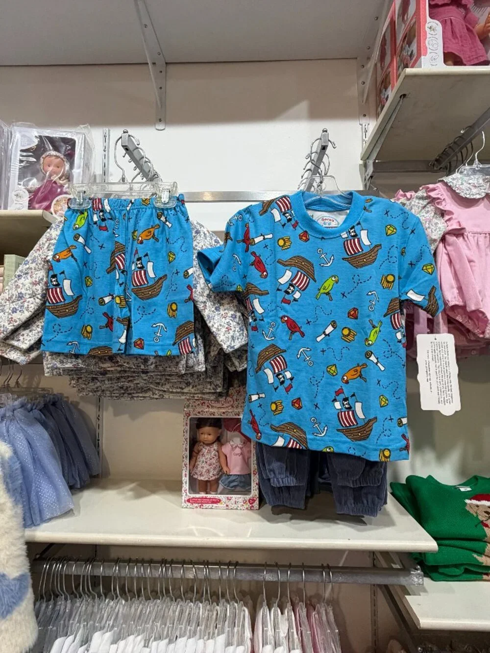 NWT Sara's Prints 2PC Pajama Set